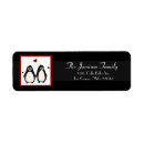Search for penguin return address labels Couple