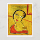 Recherche de peintures impressionnistes cartes postales Femme