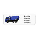 Search for construction vehicles return address labels Transportation