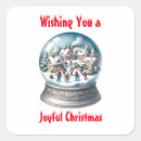 Search for snow globe stickers Xmas