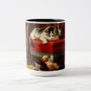 Search for kitten playing mugs Cat