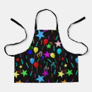 Search for colourful stars aprons Red
