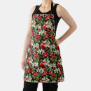 Search for detail aprons Red