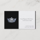 Search for missing business cards Crown