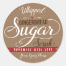 Search for gingerbread labels Round