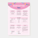 Search for babysitter notes Babysitting