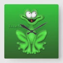 Recherche de grenouilles horloges Vert