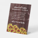 Search for sunflower wedding signs Vintage