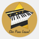 Search for piano lessons stickers Student