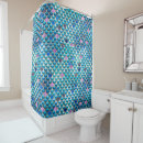 Search for sparkly shower curtains Blue