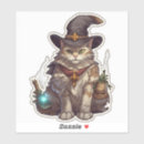 Search for witchs cat stickers Magic