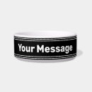 Search for black and white pet bowls Text