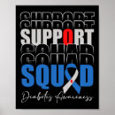 Search for diabetes ribbon posters Support
