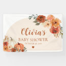 Search for pumpkin baby shower banners A little pumpkin