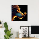 Search for beautiful wolf posters Butterfly