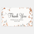 Search for fall leaf thank you stickers Watercolor