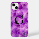 Search for gem stone iphone cases Amethyst