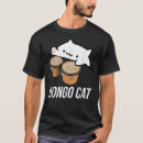 Recherche de bongo tshirts Chat