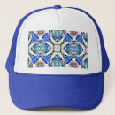 Recherche de mandala casquettes Bleu