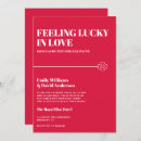 Recherche de crimson mariage invitations Unique