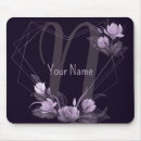 Search for violet floral mousepads Elegant
