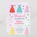 Search for dress up party invitations Girls