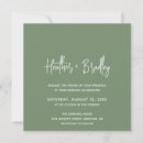 Search for sage square wedding invitations Minimalist