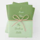 Search for i love wrapping paper Minimalist