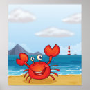 Search for crab posters Red