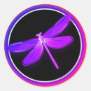 Search for purple dragonfly stickers Nature