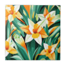 Recherche de fleur jonquille carreaux Floral