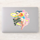 Search for retro comic stickers Woman