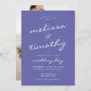 Search for blue and lavender wedding invitations Simple