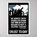 Search for enlist posters World war 1