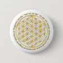 Search for gold flower buttons Mandala