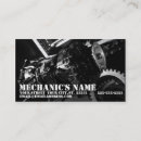 Recherche de transmission business cards Mécanicien