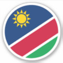 Recherche de namibie autocollants Drapeau