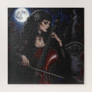Recherche de gothiques puzzles Fille gothique