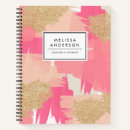 Search for pink glitter notebooks Trendy