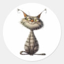 Search for grey cat stickers Feline
