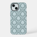 Search for blue damask pattern iphone cases Ornate