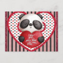 Recherche de panda valentine cartes postales Ours