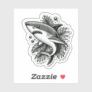 Recherche de eaux profondes autocollants Requin