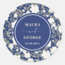 Recherche de white monogram stickers Bride