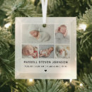 Search for birth announcement ornaments Modern