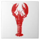 Recherche de homard rouge carreaux Vie marine