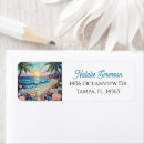 Search for beachy return address labels Seaside