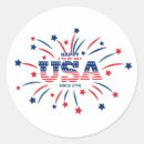 Search for blue fireworks stickers 4th of july