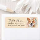 Search for pembroke return address labels Pembroke welsh corgi