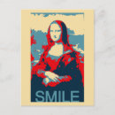 Search for mona lisa postcards Woman